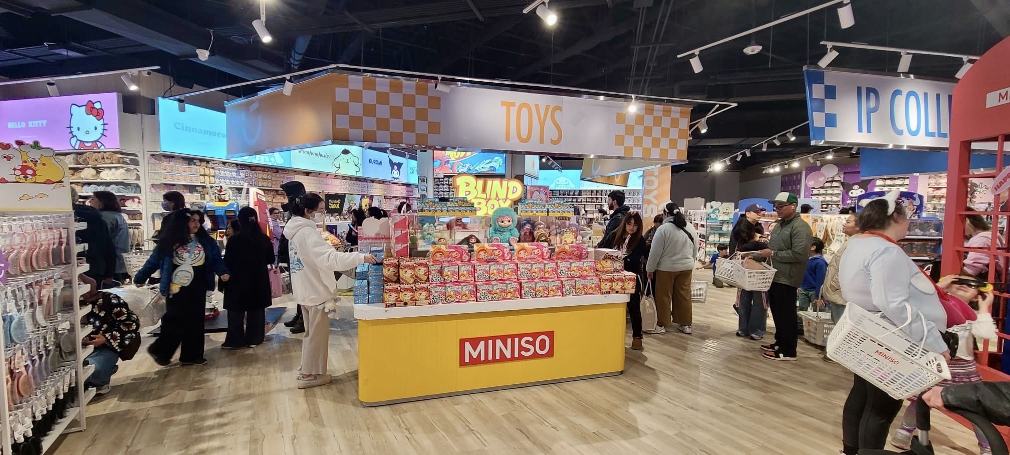 MINISO LAND, Edmonton, opened November 2025