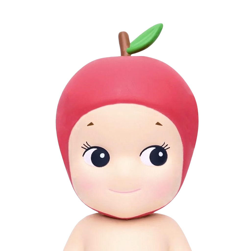Sonny Angel figurine, a small cherubic figure with a bunny hat